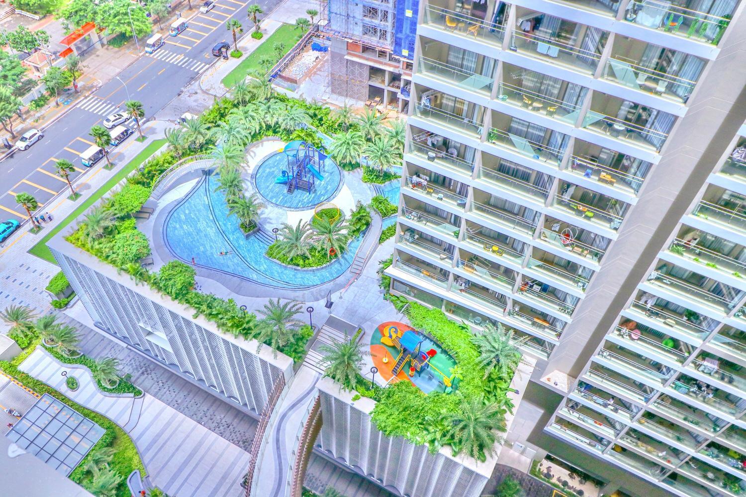 Apartamento Dua'S House - The SóNg Vung Tau, Sky Pool & Gym Exterior foto