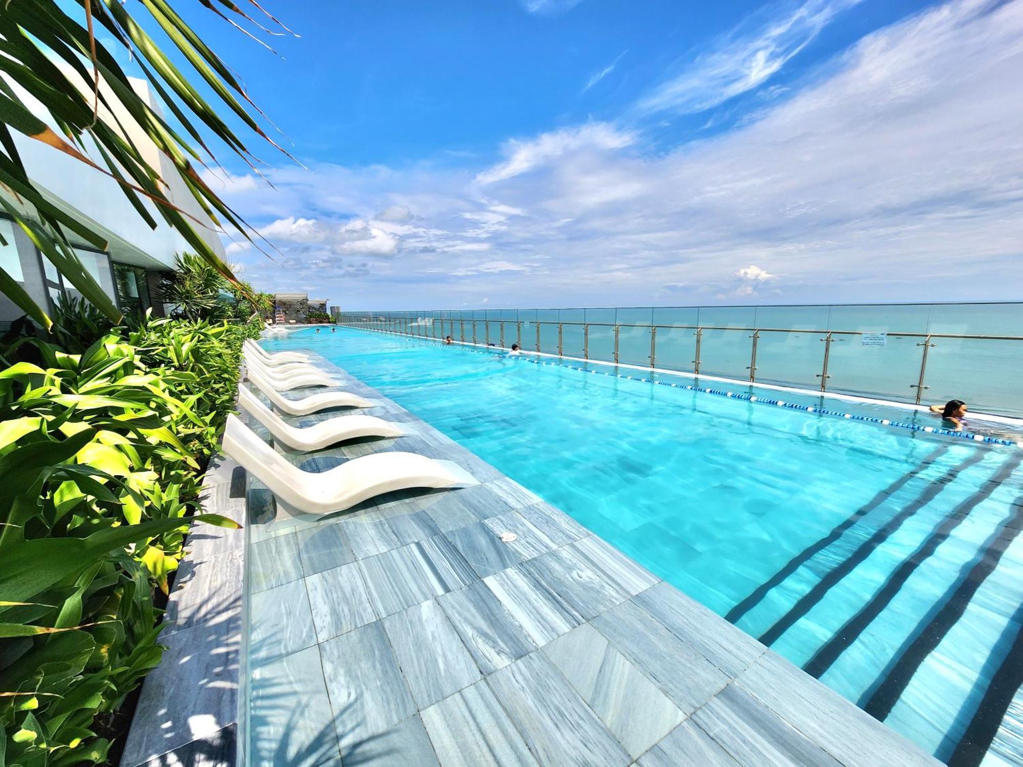 Apartamento Dua'S House - The SóNg Vung Tau, Sky Pool & Gym Exterior foto