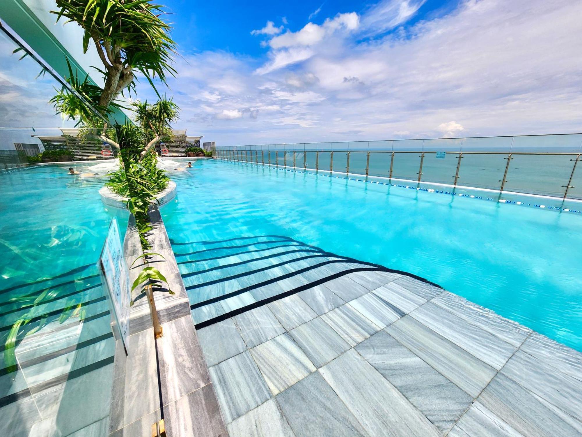 Apartamento Dua'S House - The SóNg Vung Tau, Sky Pool & Gym Exterior foto