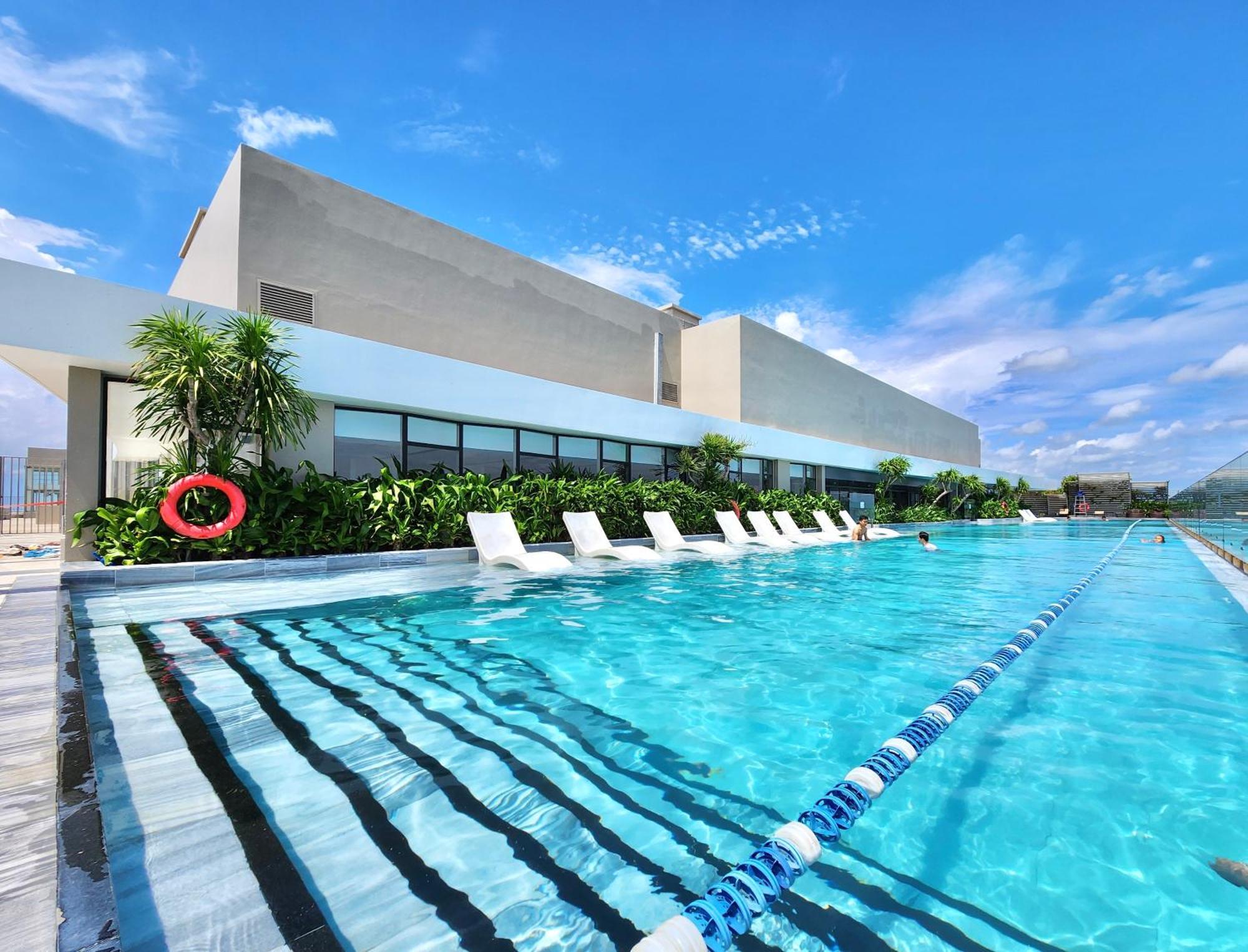 Apartamento Dua'S House - The SóNg Vung Tau, Sky Pool & Gym Exterior foto